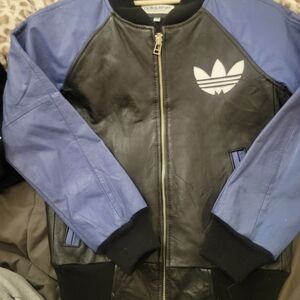 Adidas Vintage leather Jacket
